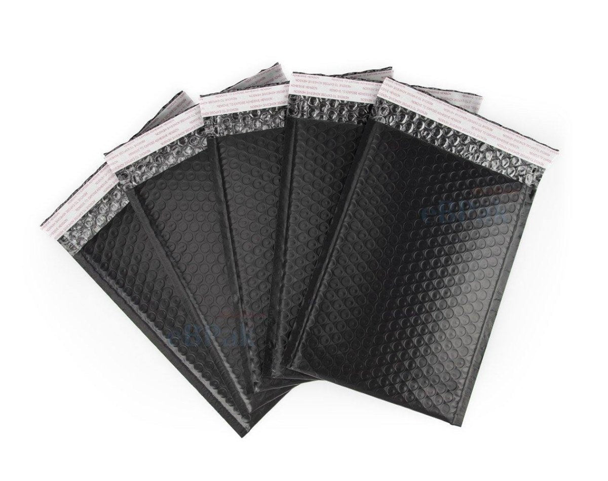 Black Bubble Padded Mailers