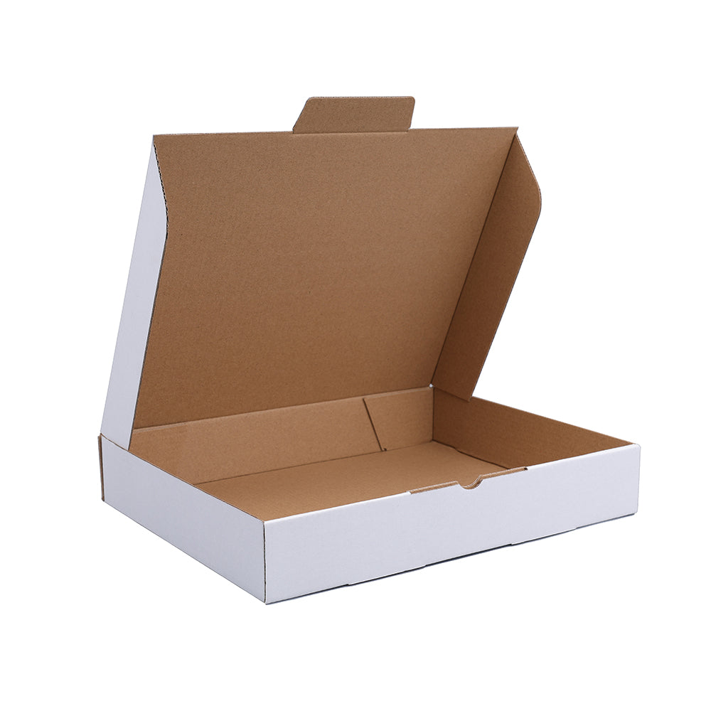 White Mailing Box 310 x 250 x 50mm A4 Die Cut-HorizonHub