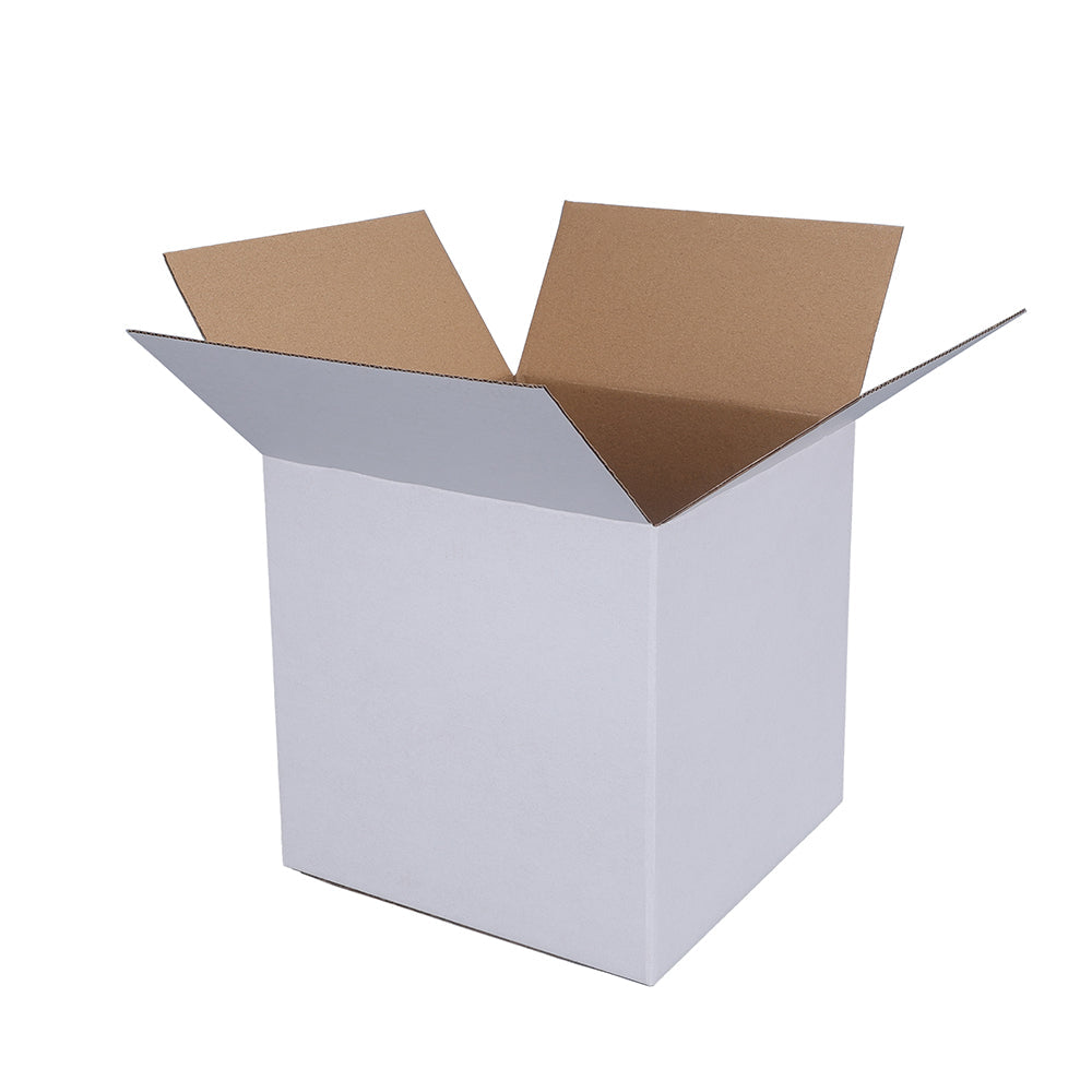 White Mailing Box 200 x 200 x 200mm Regular Slot-HorizonHub