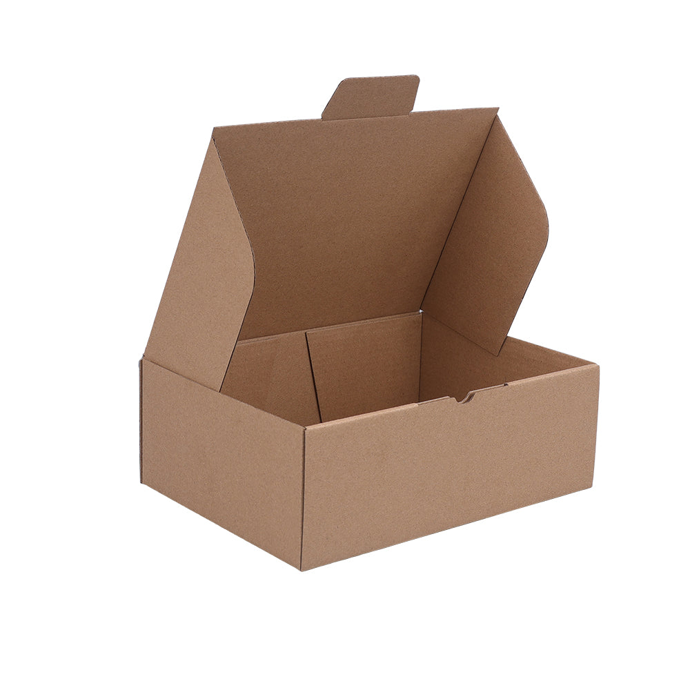 Brown A5 Die Cut Mailing Box 220 x 160 x 77mm-HorizonHub