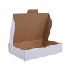 White Mailing Box 270 x 200 x 55mm Die Cut-HorizonHub