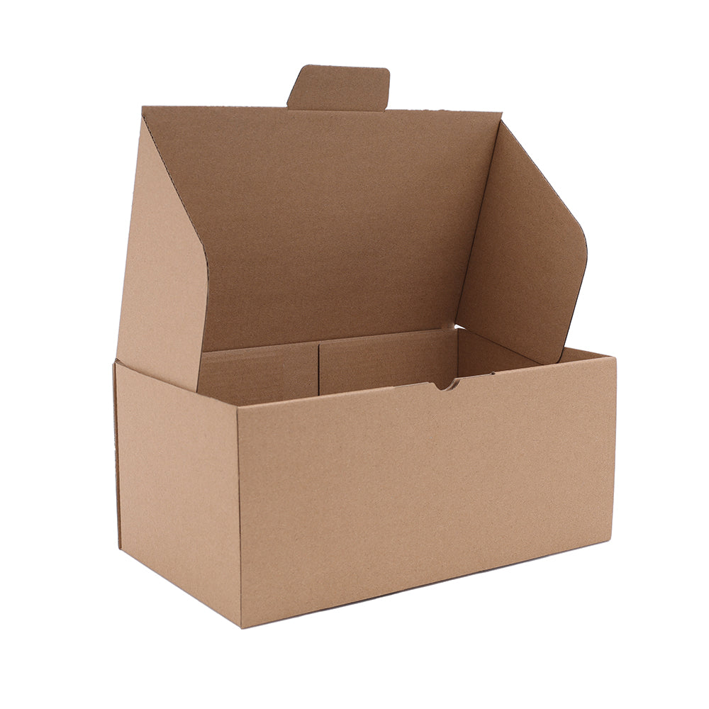 Brown Die Cut Mailing Box 270 x 160 x 120mm-HorizonHub