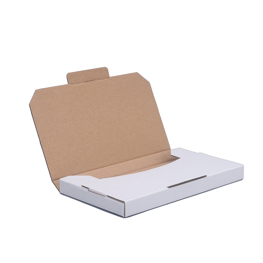 White Superflat Mailing Box 180 x 100 x 16mm Large Letter-HorizonHub