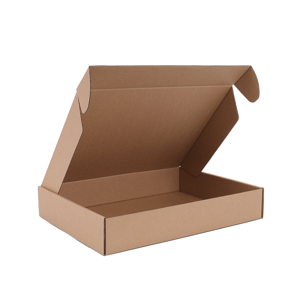 Brown A4 Tuck Front Mailing Box 310 x 230 x 52mm-HorizonHub