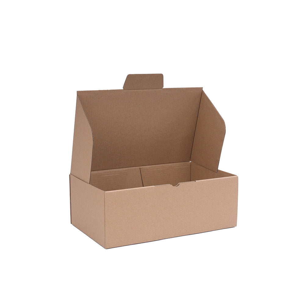 Brown Die Cut Mailing Box 250 x 150 x 90mm-HorizonHub