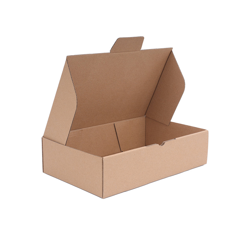 Brown Die Cut Mailing Box 240 x 150 x 60mm-HorizonHub