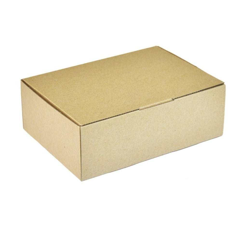 Brown A5 Die Cut Mailing Box 220 x 160 x 77mm-HorizonHub