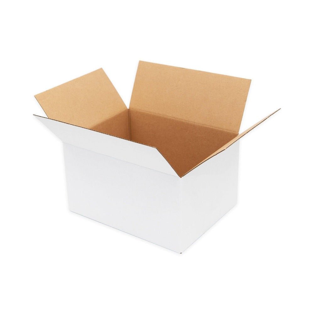 White Mailing Box 230 x 180 x 130mm Regular Slot-HorizonHub