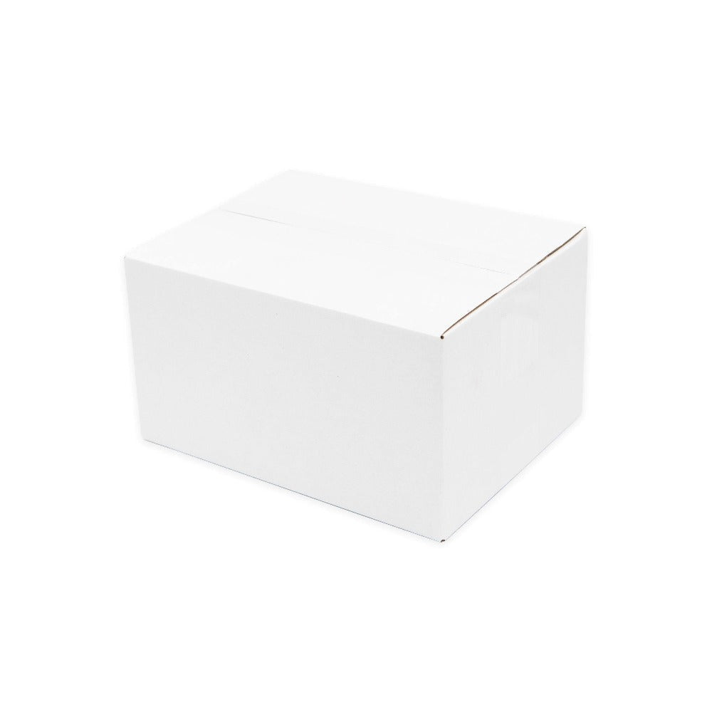 White Mailing Box 230 x 180 x 130mm Regular Slot-HorizonHub