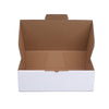 White Mailing Box 250 x 180 x 75mm Die Cut-HorizonHub