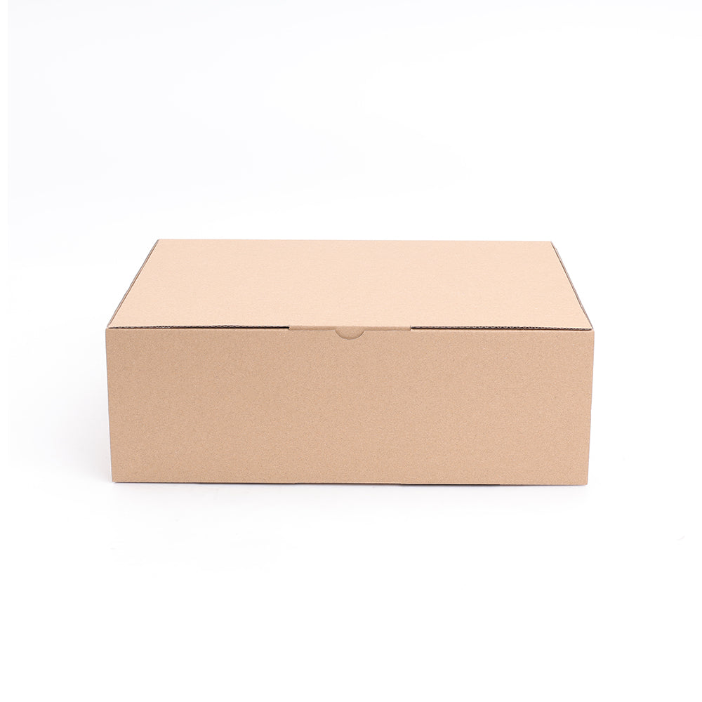 Brown Mailing Box 310 x 230 x 105mm A4 Diecut-HorizonHub