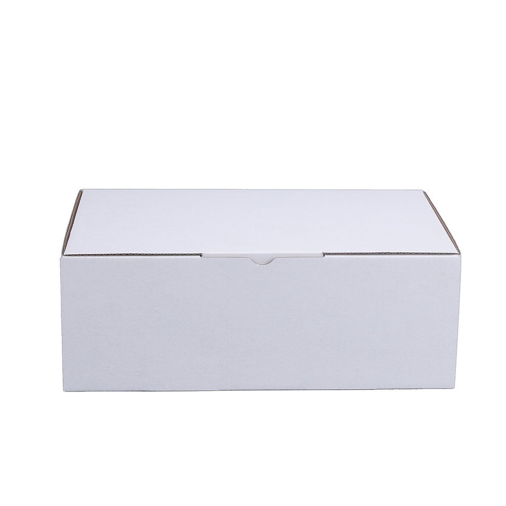 White Mailing Box  250 x 150 x 90mm Die Cut-HorizonHub