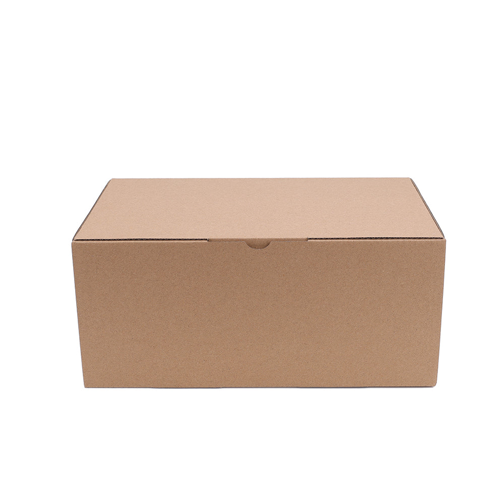 Brown Die Cut Mailing Box 270 x 160 x 120mm-HorizonHub