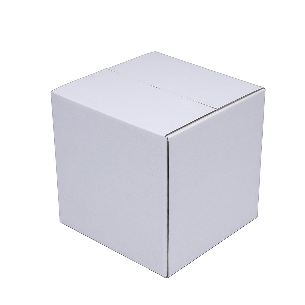 White Mailing Box 150 x 150 x 150mm Regular Slot-HorizonHub