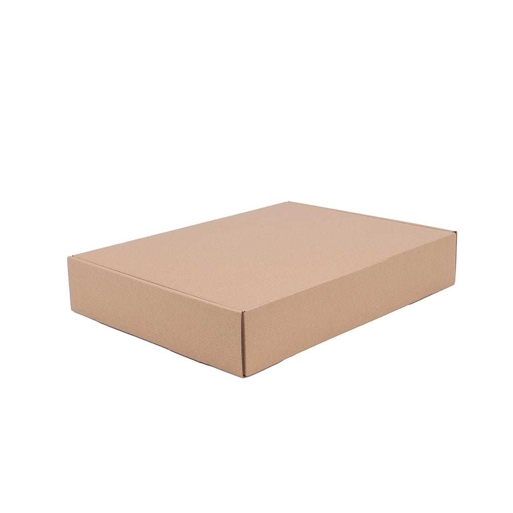 Brown A4 Tuck Front Mailing Box 310 x 230 x 52mm-HorizonHub