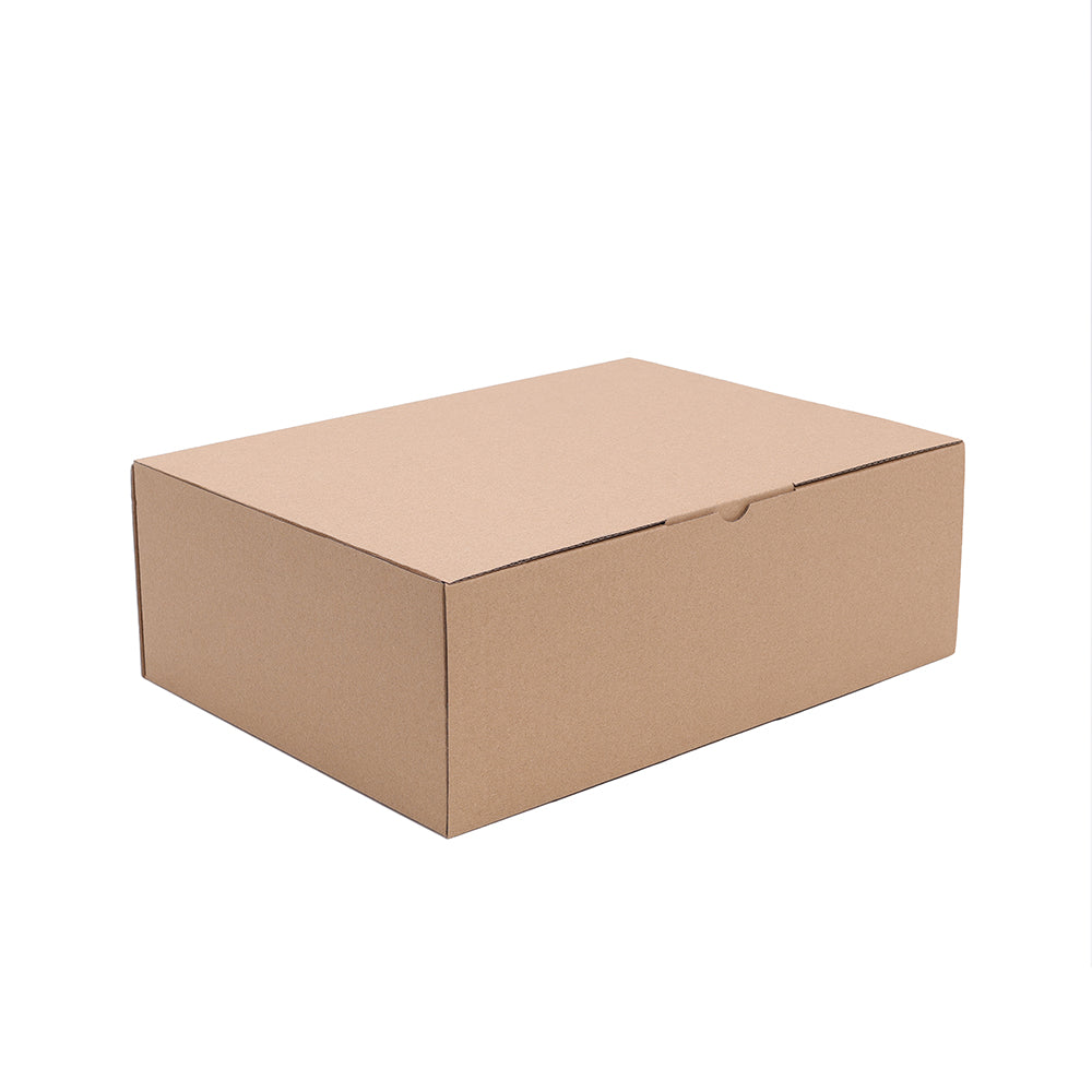 Brown Mailing Box 310 x 230 x 105mm A4 Diecut-HorizonHub