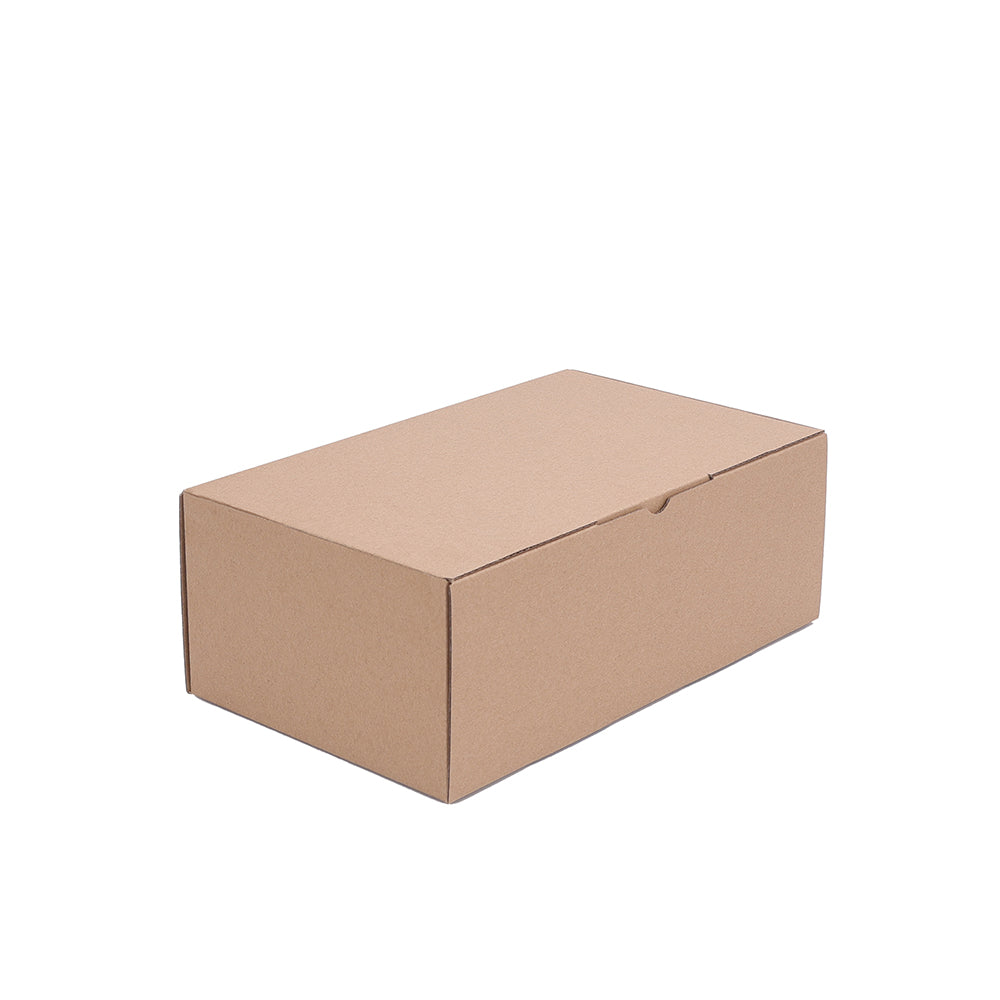 Brown Die Cut Mailing Box 250 x 150 x 90mm-HorizonHub