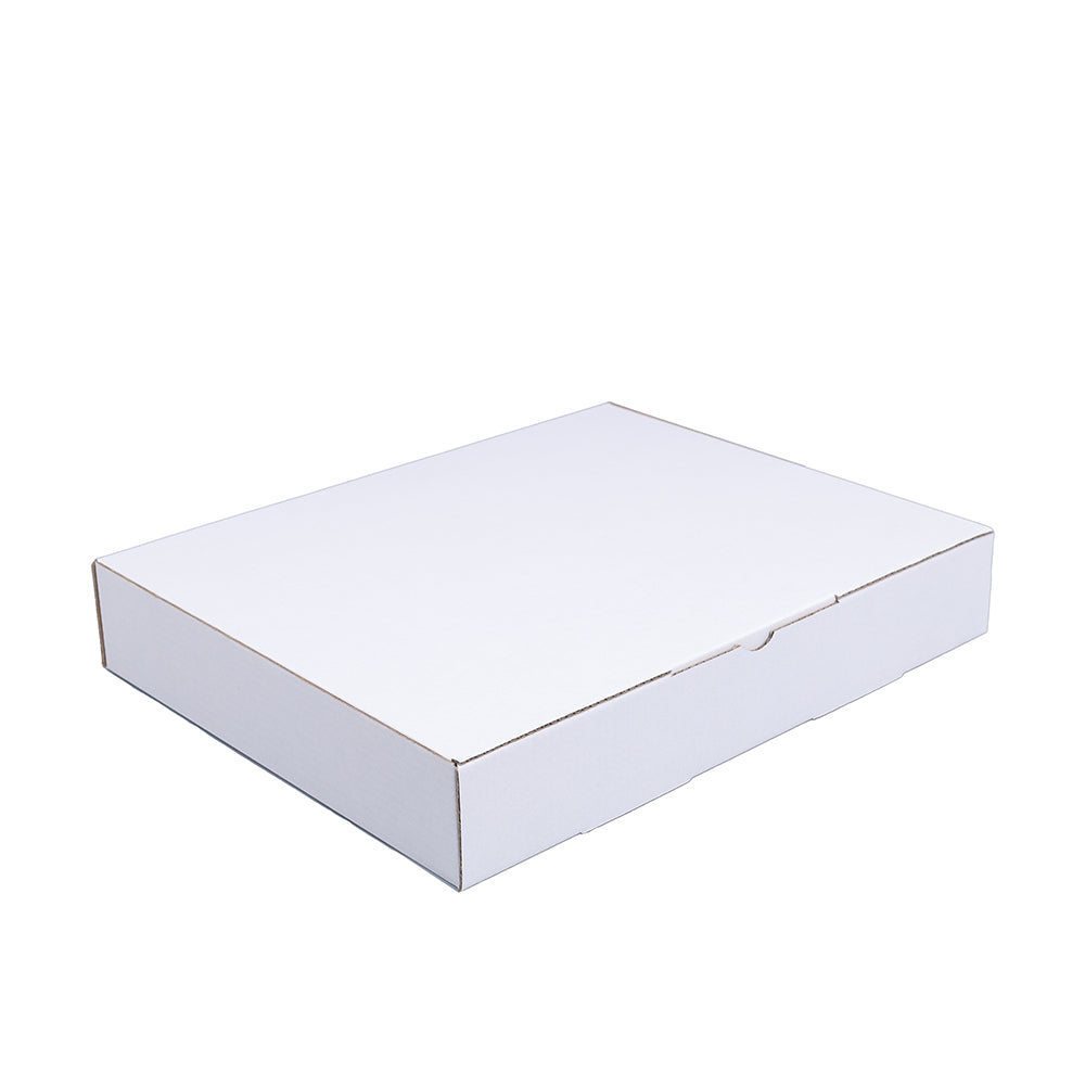 White Mailing Box 310 x 250 x 50mm A4 Die Cut-HorizonHub