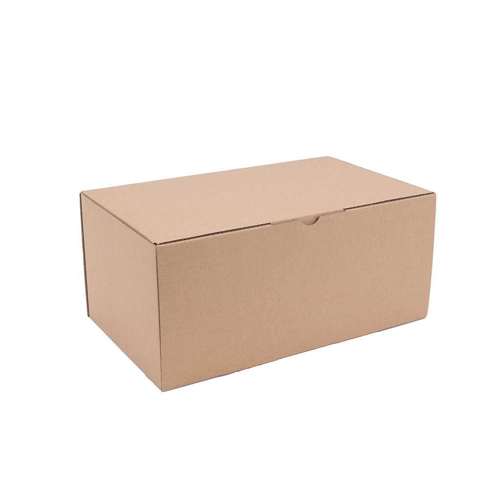 Brown Die Cut Mailing Box 270 x 160 x 120mm-HorizonHub