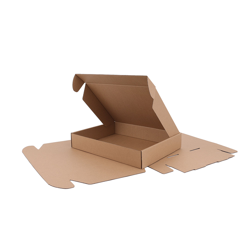 Brown A4 Tuck Front Mailing Box 310 x 230 x 52mm-HorizonHub