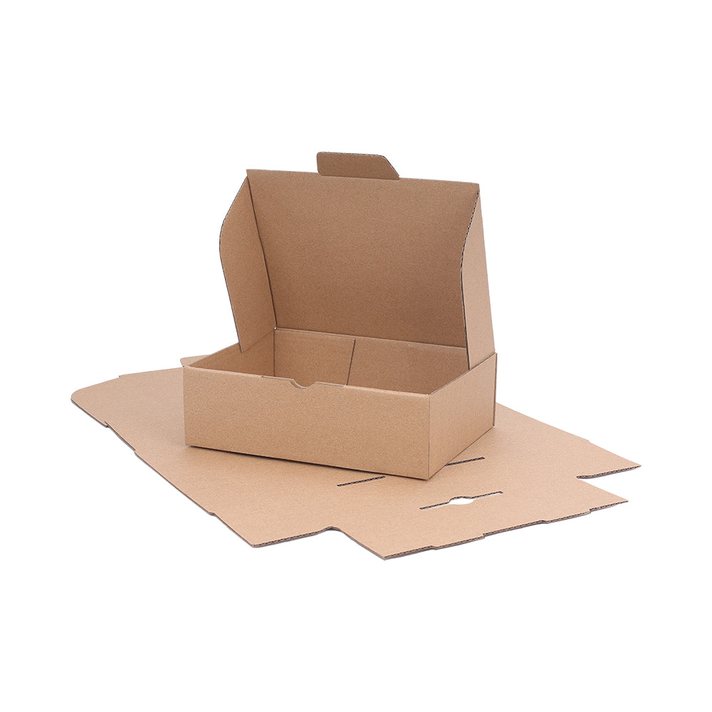 Brown Mailing Box 174 x 128 x 53mm Die Cut-HorizonHub