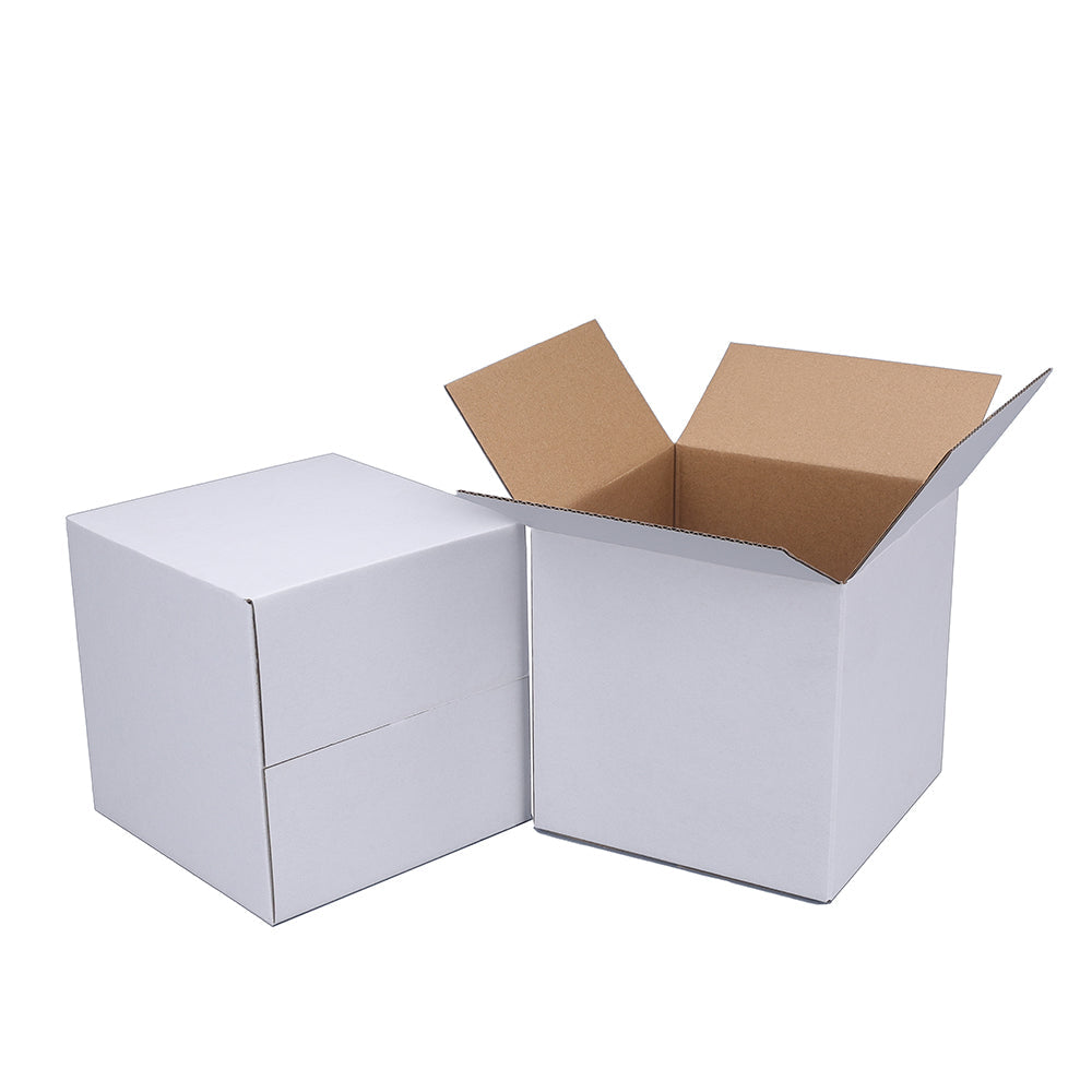 White Mailing Box 150 x 150 x 150mm Regular Slot-HorizonHub