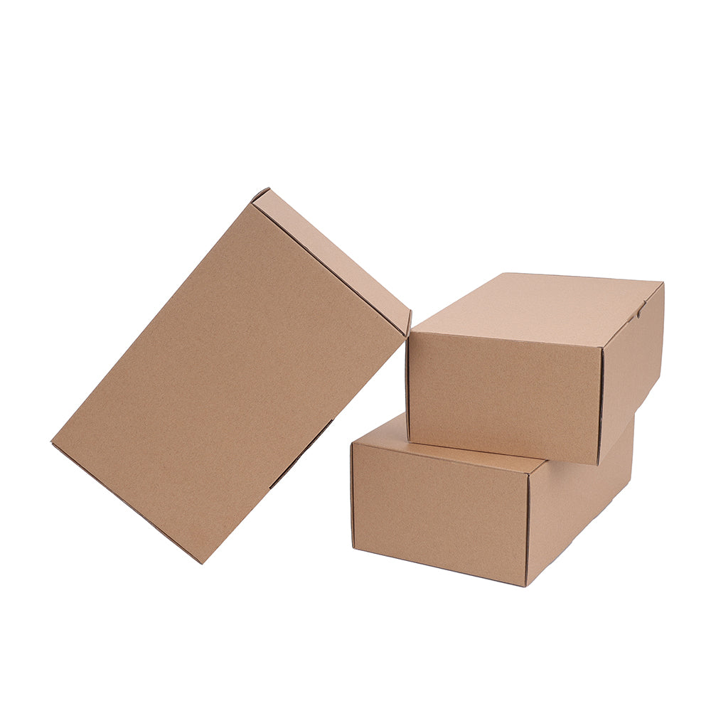 Brown Die Cut Mailing Box 250 x 150 x 90mm-HorizonHub