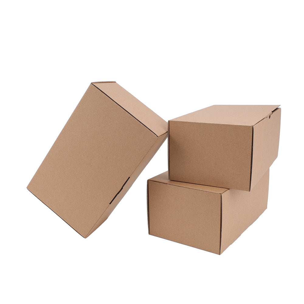 Brown Die Cut Mailing Box 270 x 160 x 120mm-HorizonHub