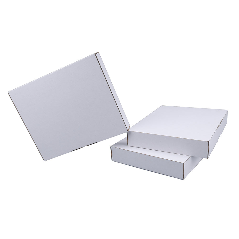 White Mailing Box 310 x 250 x 50mm A4 Die Cut-HorizonHub