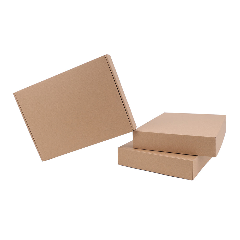 Brown A4 Tuck Front Mailing Box 310 x 230 x 52mm-HorizonHub