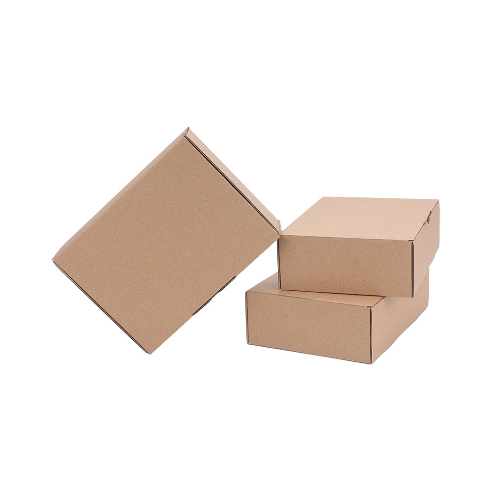 Brown Mailing Box 174 x 128 x 53mm Die Cut-HorizonHub