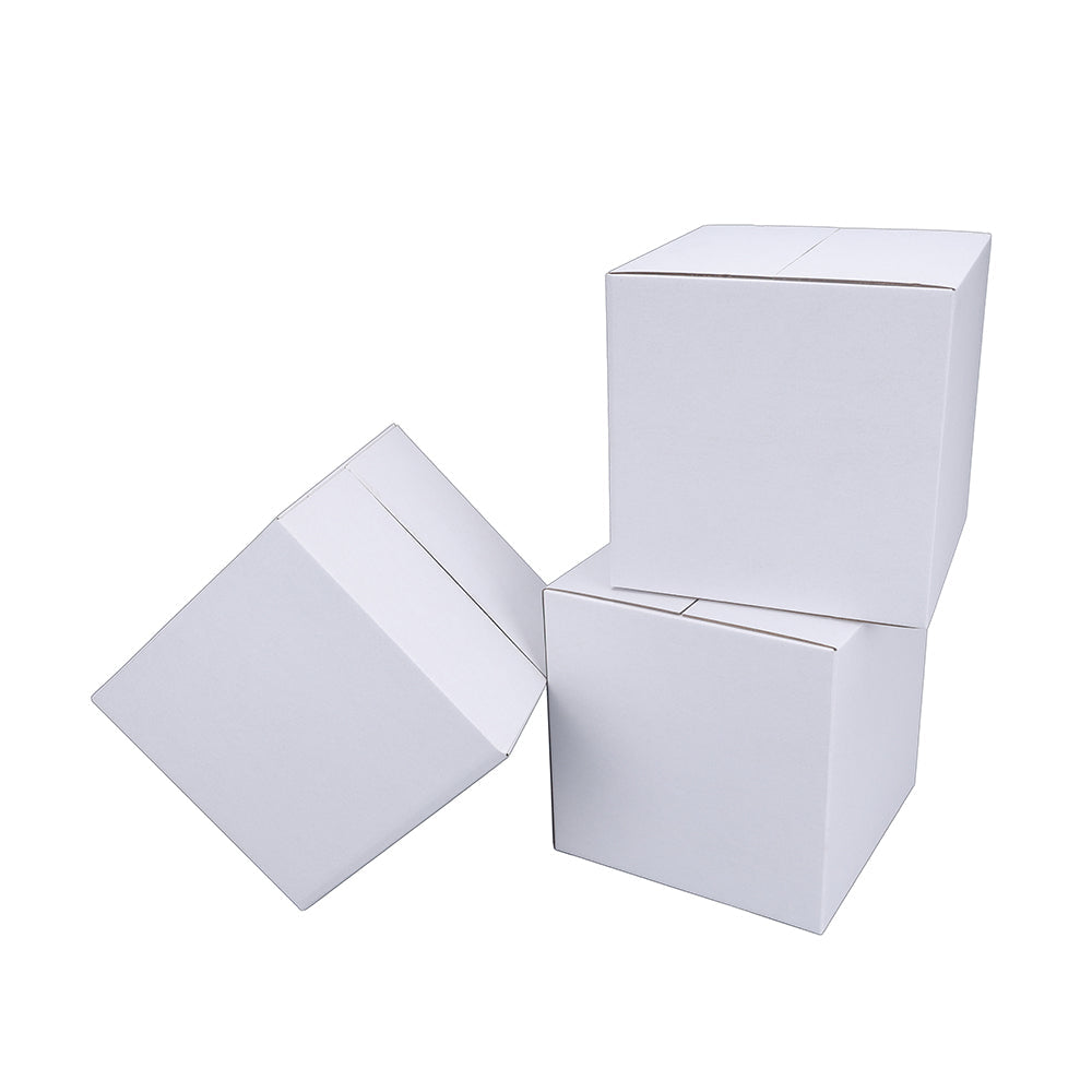 White Mailing Box 200 x 200 x 200mm Regular Slot-HorizonHub