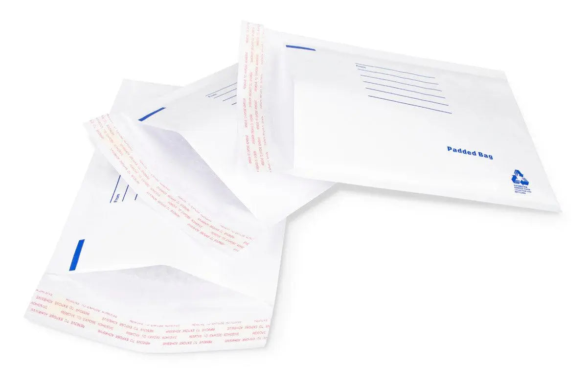 White Bubble Padded Envelope Size 02 215 x 280mm-HorizonHub