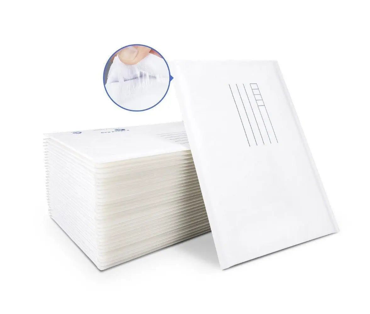 White Bubble Padded Mailer Size 04 235 x 350mm-HorizonHub