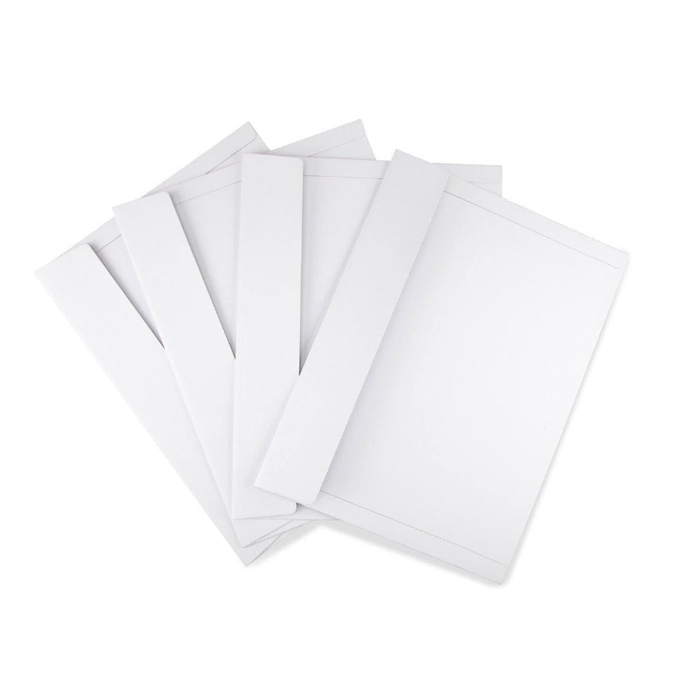 White Rigid Envelope A4 240 x 330mm 700gsm-HorizonHub