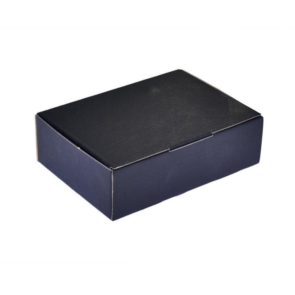 Black Mailing Box 240 x 150 x 60mm Die Cut-HorizonHub