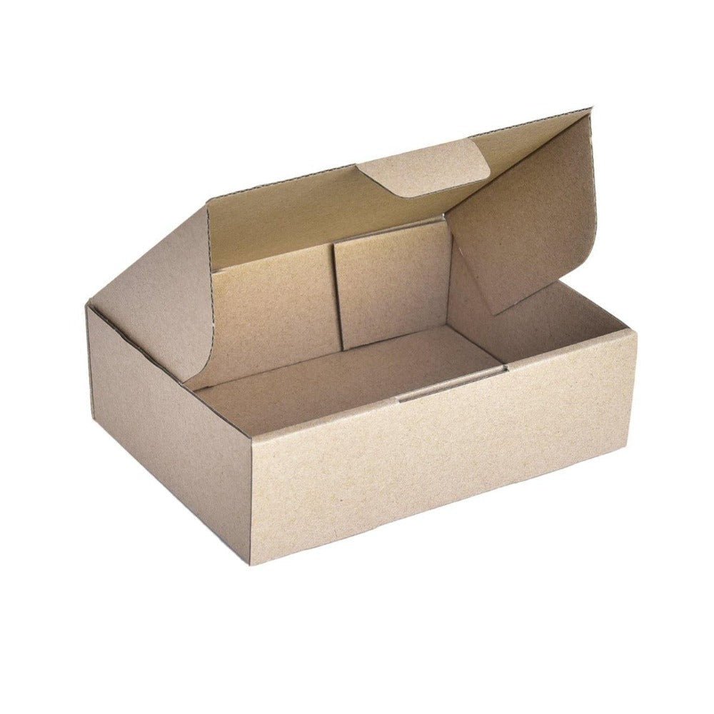 Brown Mailing Box 174 x 128 x 53mm Die Cut-HorizonHub