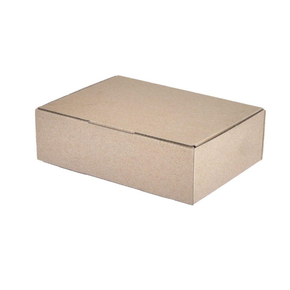 Brown Mailing Box 174 x 128 x 53mm Die Cut-HorizonHub