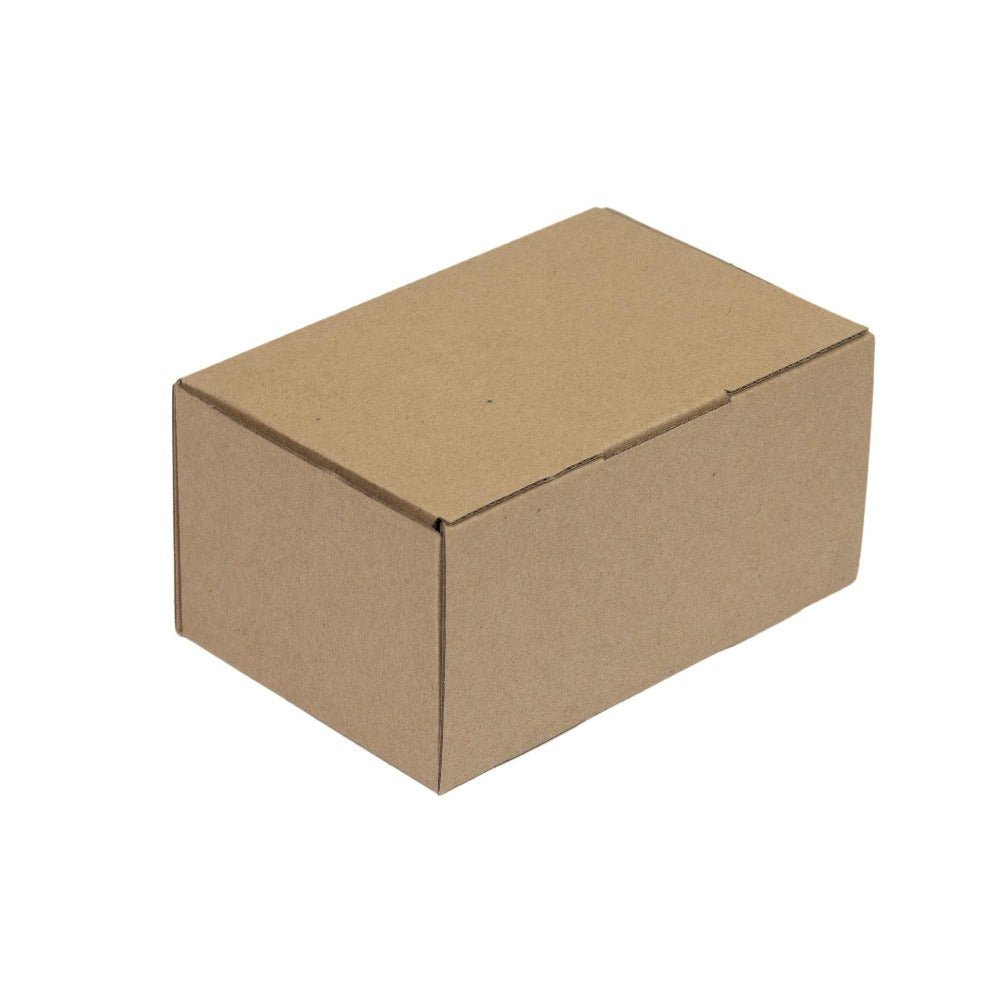 Brown Mailing Box 220 x 160 x 100mm A5 Die Cut-HorizonHub