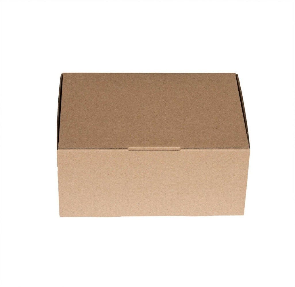 Brown Die Cut Mailing Box 250 x 150 x 90mm-HorizonHub