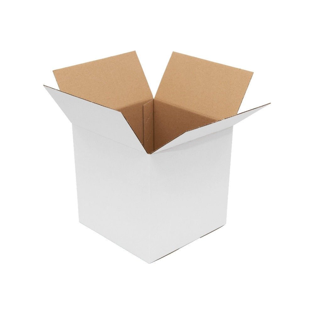 White Mailing Box 180 x 180 x 180mm Regular Slot-HorizonHub