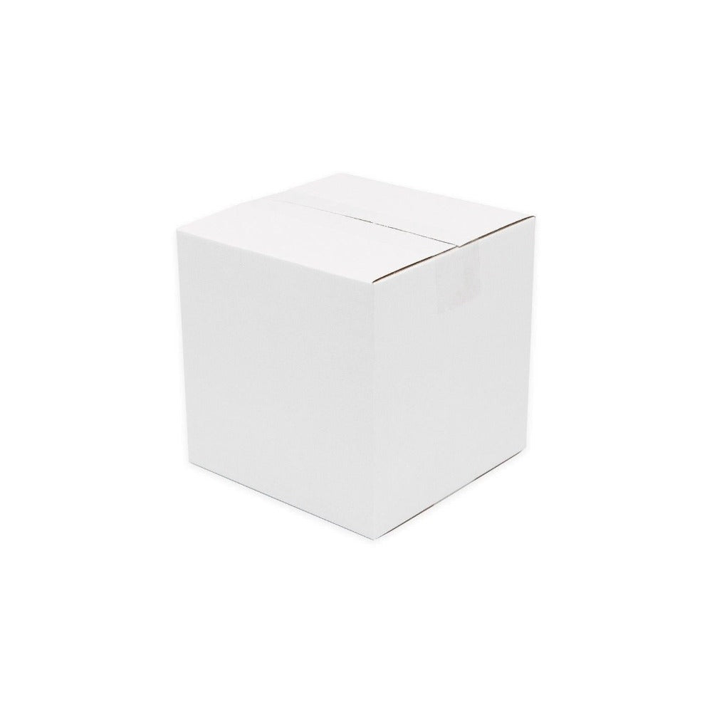 White Mailing Box 200 x 200 x 200mm Regular Slot-HorizonHub