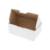 White Mailing Box 250 x 180 x 75mm Die Cut-HorizonHub