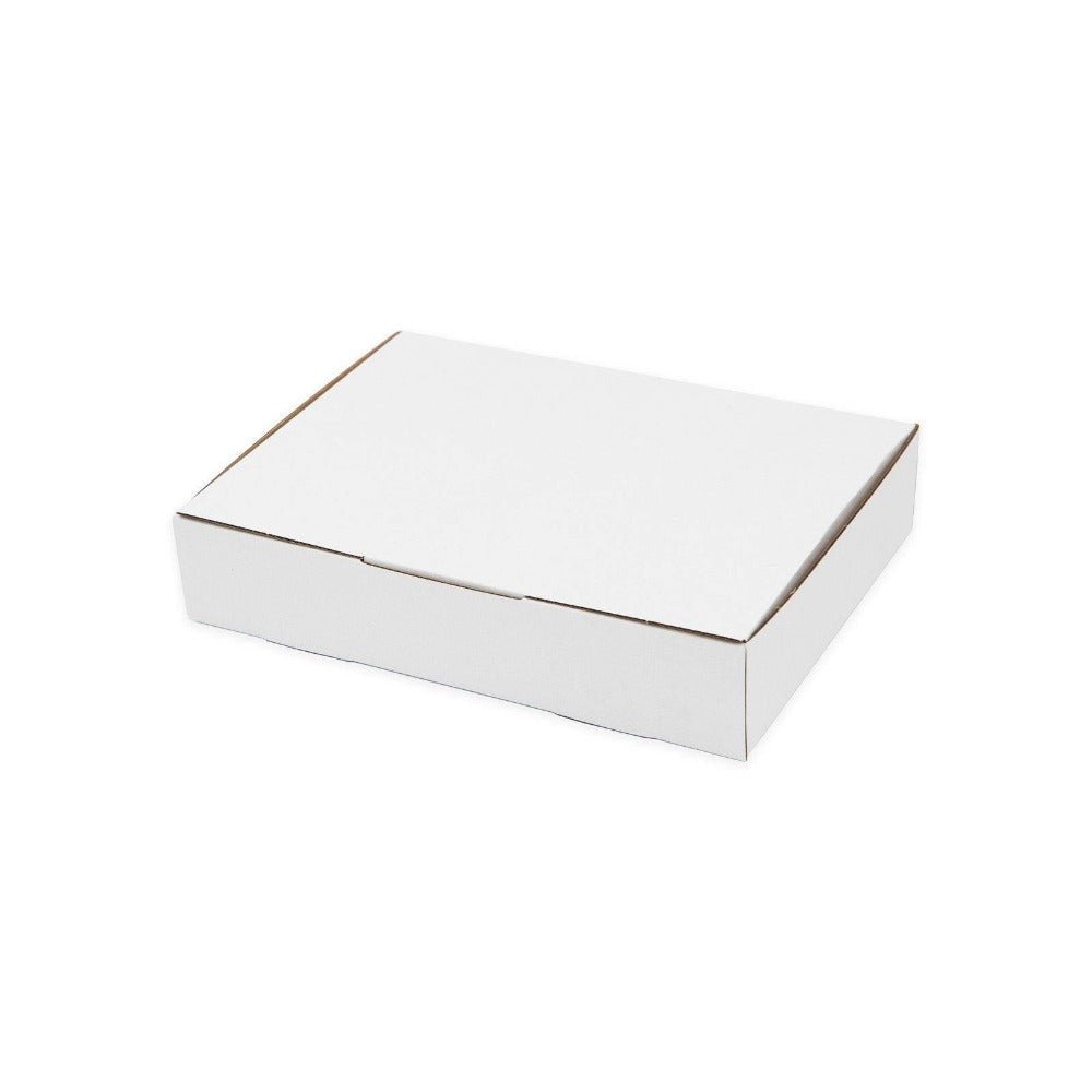 White Mailing Box 310 x 250 x 50mm A4 Die Cut-HorizonHub