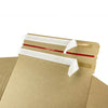 Self Sealing Mailing Box 240 x 125 x 75mm Tuck Front-HorizonHub