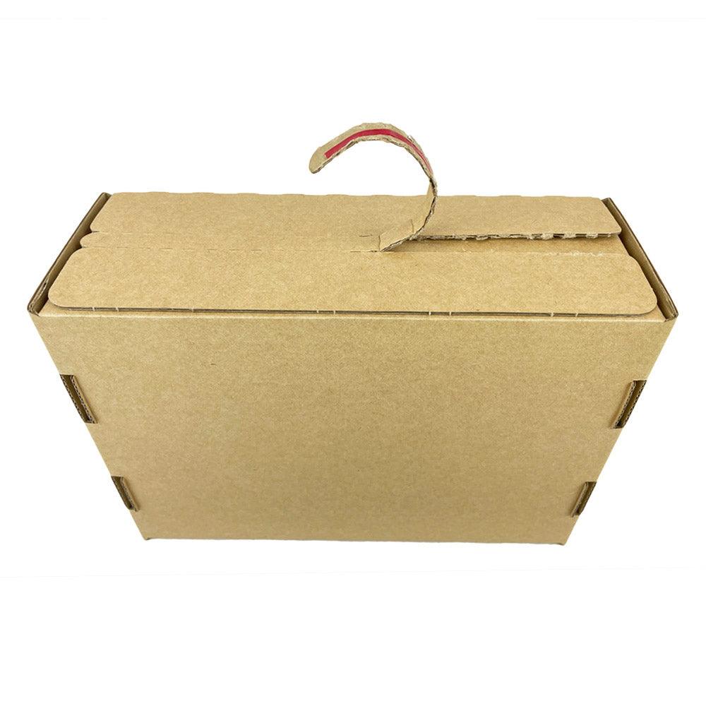 Self Sealing Mailing Box 240 x 125 x 75mm Tuck Front-HorizonHub