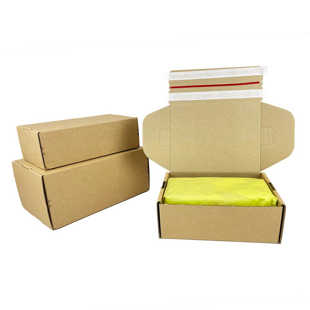 Self Sealing Mailing Box 310 x 230 x 105mm Tuck Front-HorizonHub