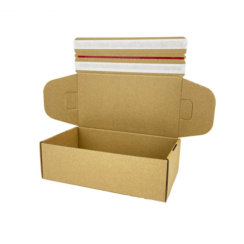 Self Sealing Mailing Box 270 x 160 x 120mm Tuck Front-HorizonHub