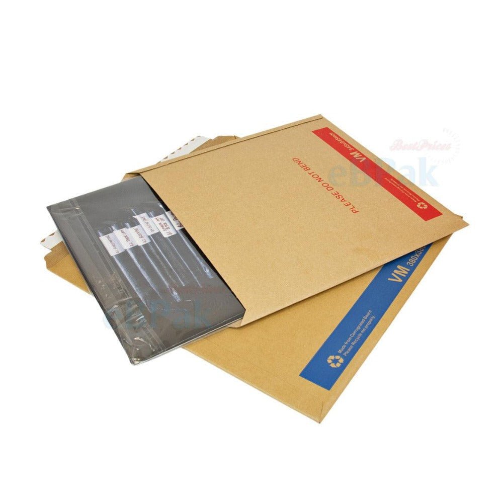 Ultimate Black Vinyl Record Rigid Mailer 345mm x 345mm for 12 inch LP-HorizonHub