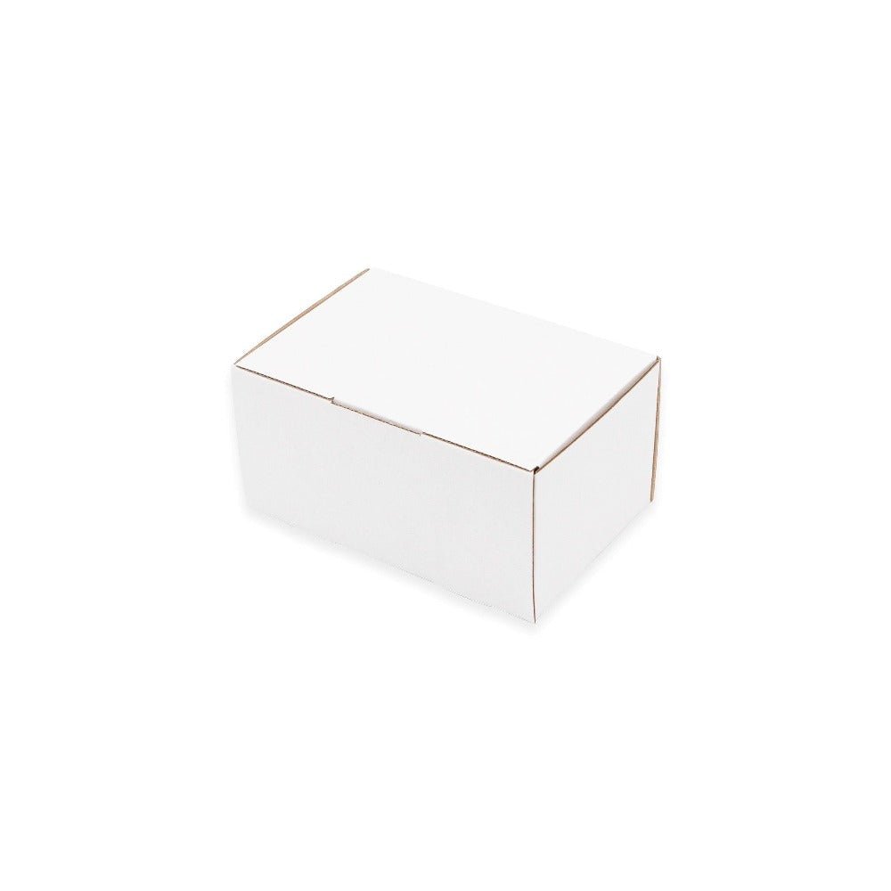 White Mailing Box 150 x 100 x 75mm Die Cut-HorizonHub